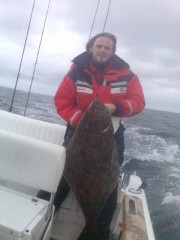 En 17 kilos flundra